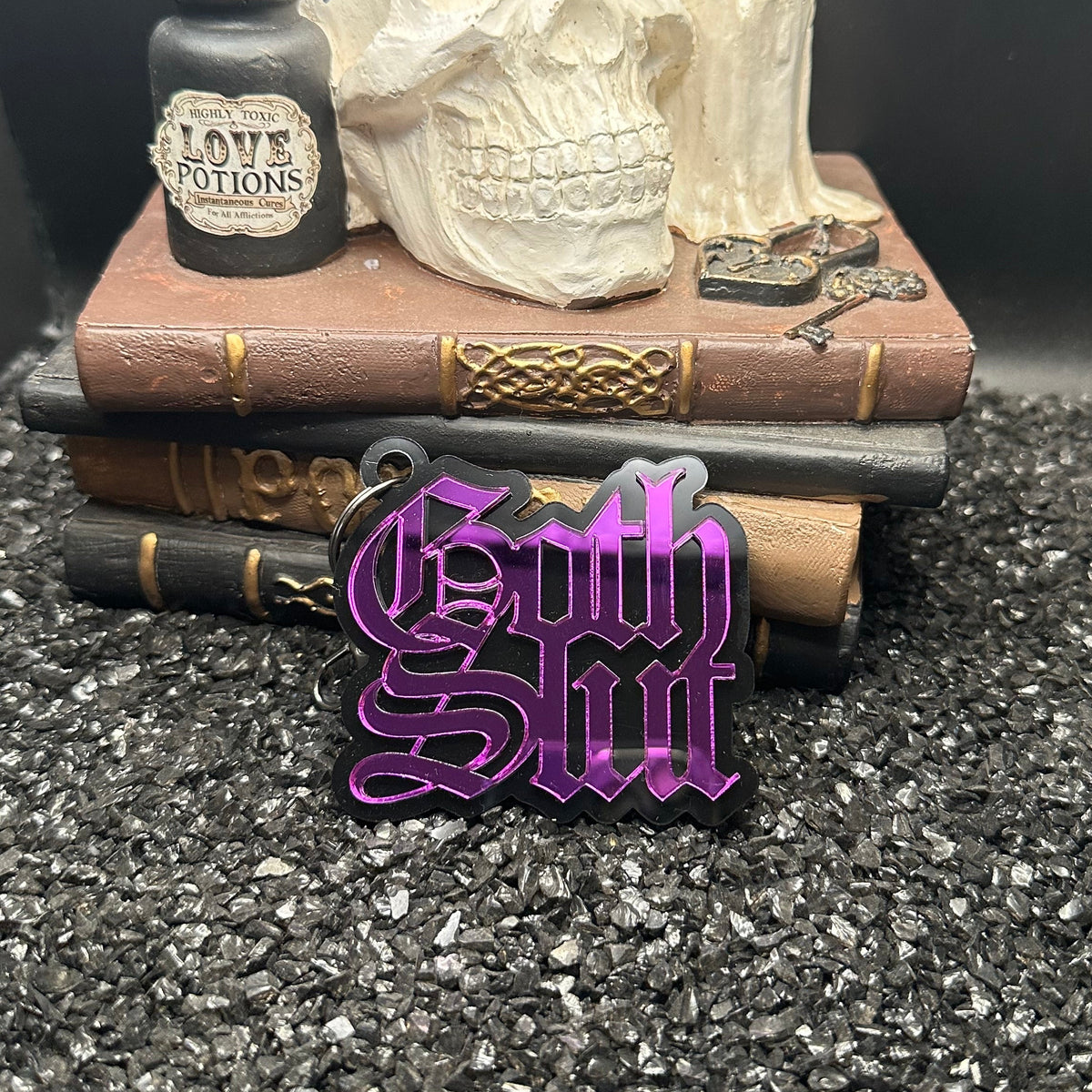 Goth Slut Keychain