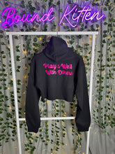 Load image into Gallery viewer, Plays Well With Others Women&#39;s Cropped Hoodies Sweatshirt
