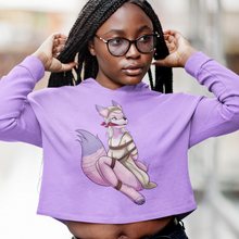 Load image into Gallery viewer, My Little Submissive Pony Lilac Crop Hoodie
