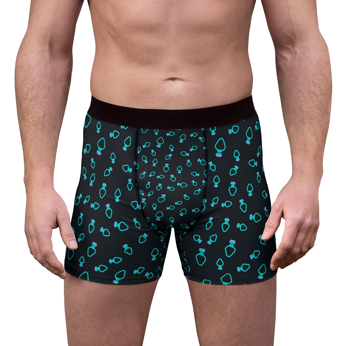 Butt Plug Men's Boxer Briefs Bound Kitten Butt Plug Men's Boxer Briefs Bound Kitten