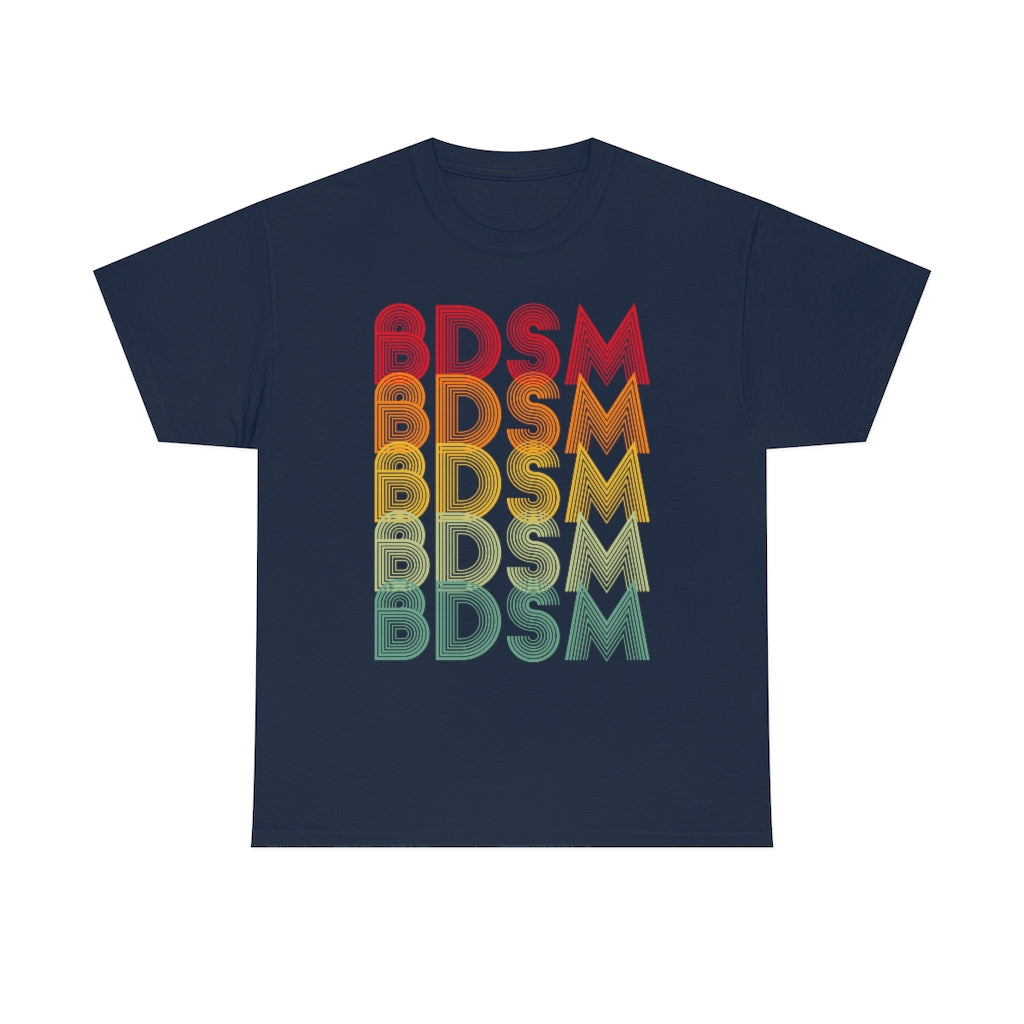 BDSM Retro Unisex Heavy Cotton Tee