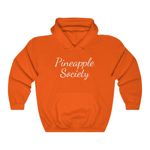 Pineapple Society Upsidedown Pineapple Unisex Heavy Blend Hooded Sweatshirt