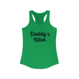 Daddy's Kitten Women's Ideal Racerback Tank