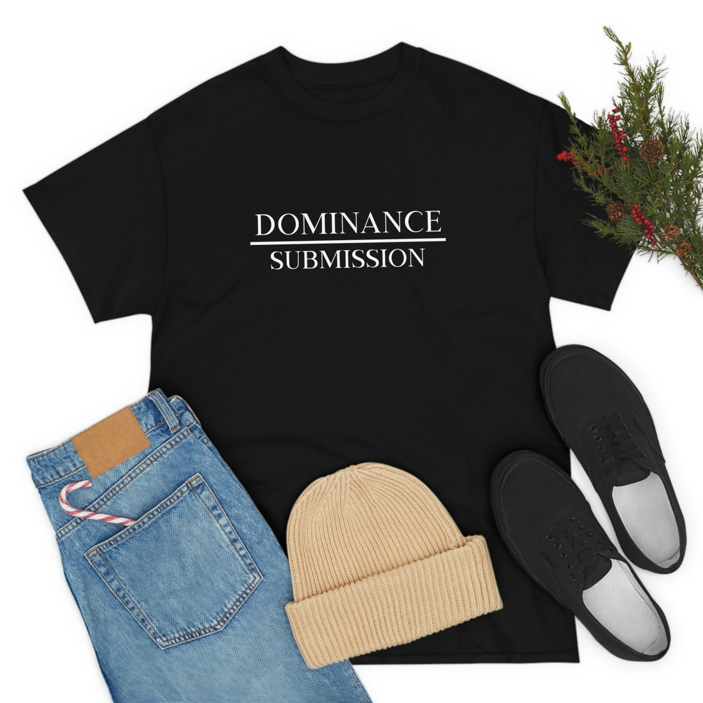 Dominance Submission T-Shirt Unisex Heavy Cotton Tee Shirt