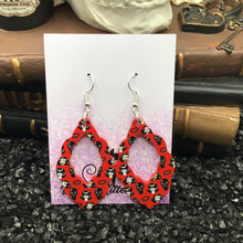 Load image into Gallery viewer, BDSM Scalloped Acrylic Earrings
