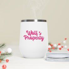 Load image into Gallery viewer, Wolf&#39;s Property, 12oz Insulated Wine Tumbler

