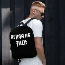 Load image into Gallery viewer, Alpha As Fuck Backpack
