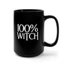 Load image into Gallery viewer, Hello Darkness, 100% Witch Black Mug 15oz
