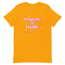 Load image into Gallery viewer, Property Of Daddy Short-Sleeve Unisex T-Shirt
