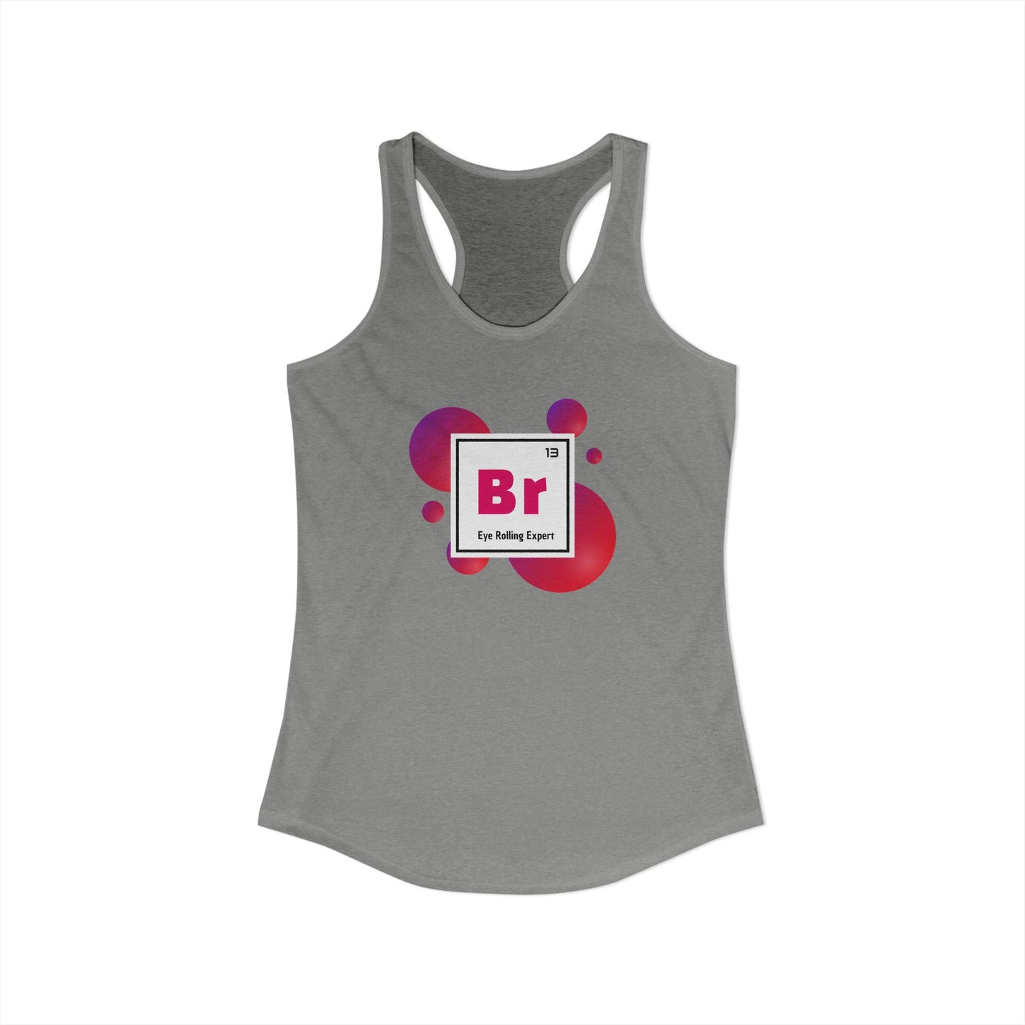 Brat Element (Eye Rolling Expert) Tank Top Women's Ideal Racerback