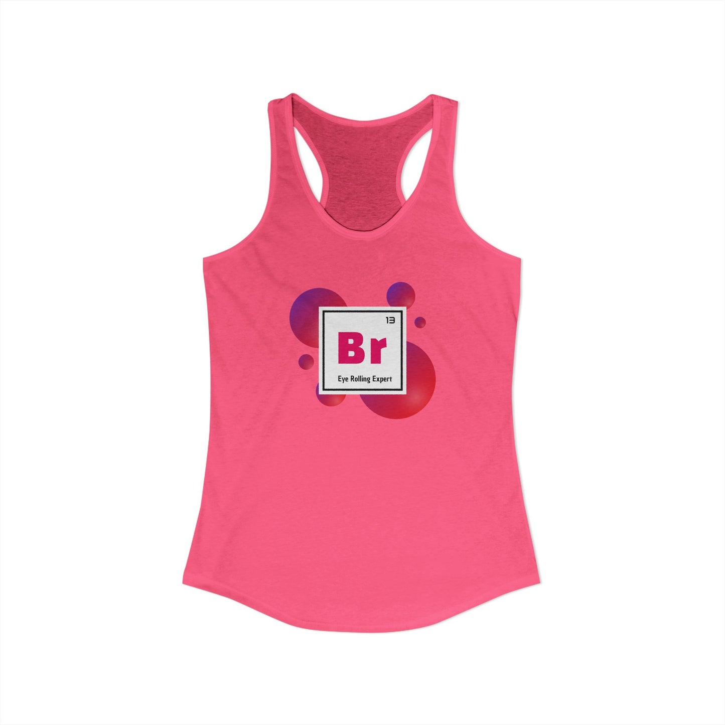 Brat Element (Eye Rolling Expert) Tank Top Women's Ideal Racerback
