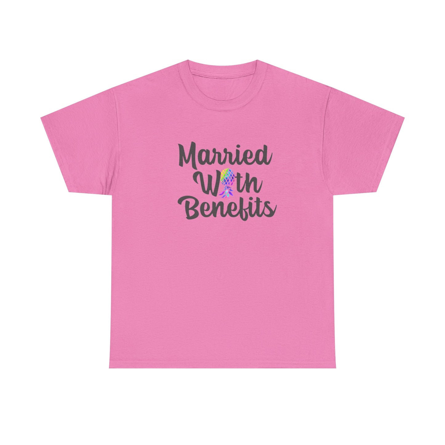 Married With Benefits Short-Sleeve Unisex Cotton Tee Shirt