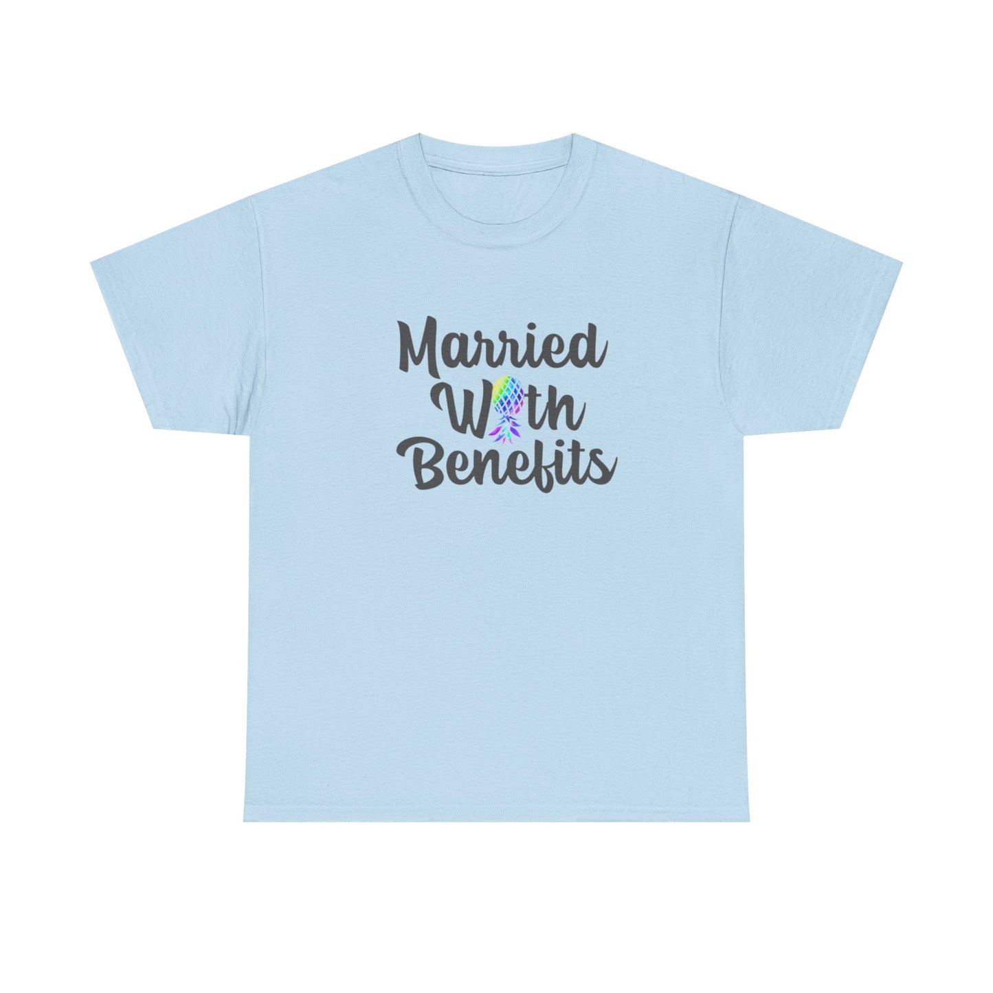Married With Benefits Short-Sleeve Unisex Cotton Tee Shirt