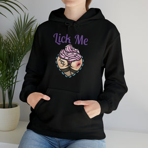 Lick Me Pleasure Kink Unisex Heavy Blend Hooded Sweatshirt