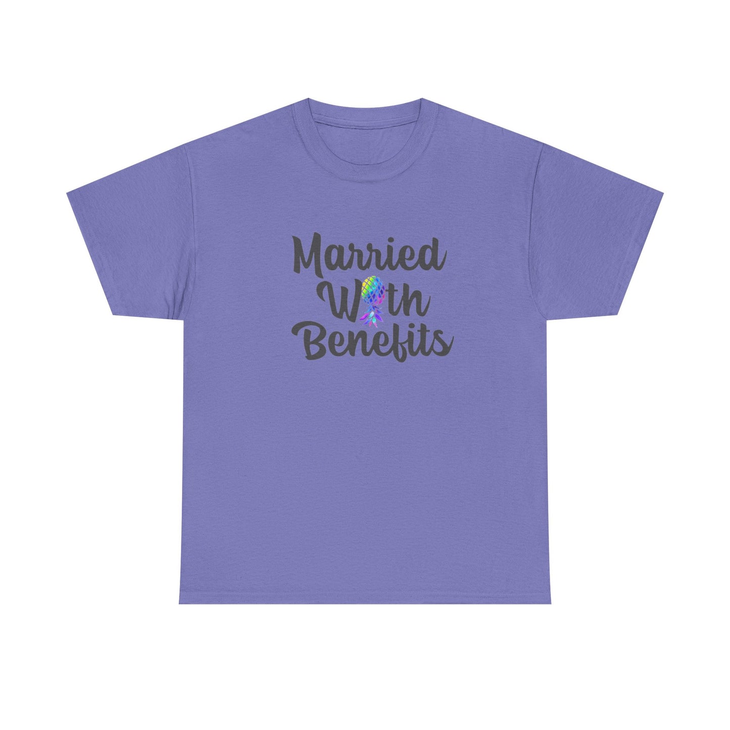 Married With Benefits Short-Sleeve Unisex Cotton Tee Shirt