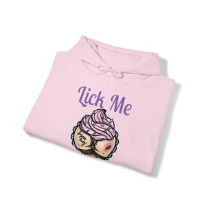 Lick Me Pleasure Kink Unisex Heavy Blend Hooded Sweatshirt
