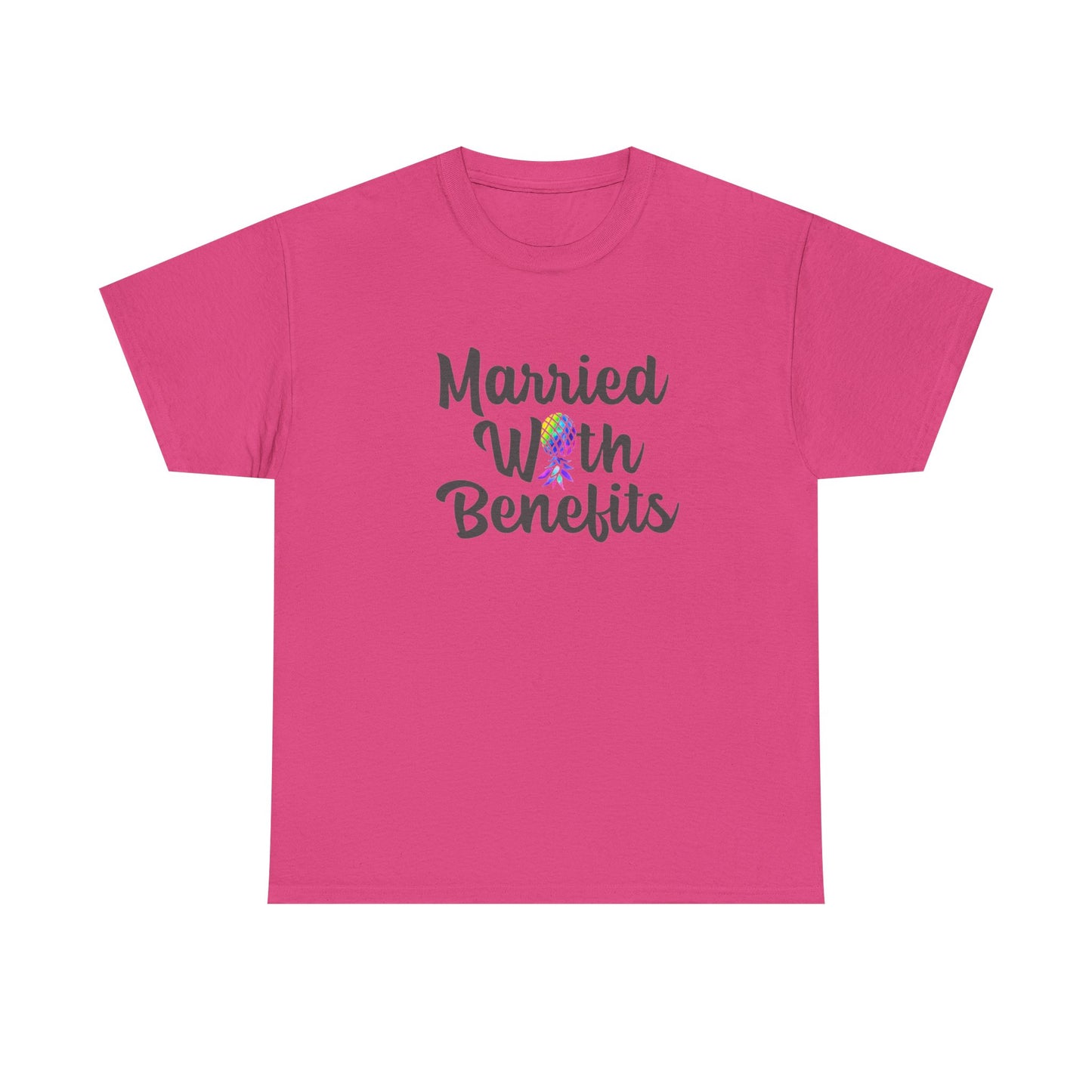 Married With Benefits Short-Sleeve Unisex Cotton Tee Shirt