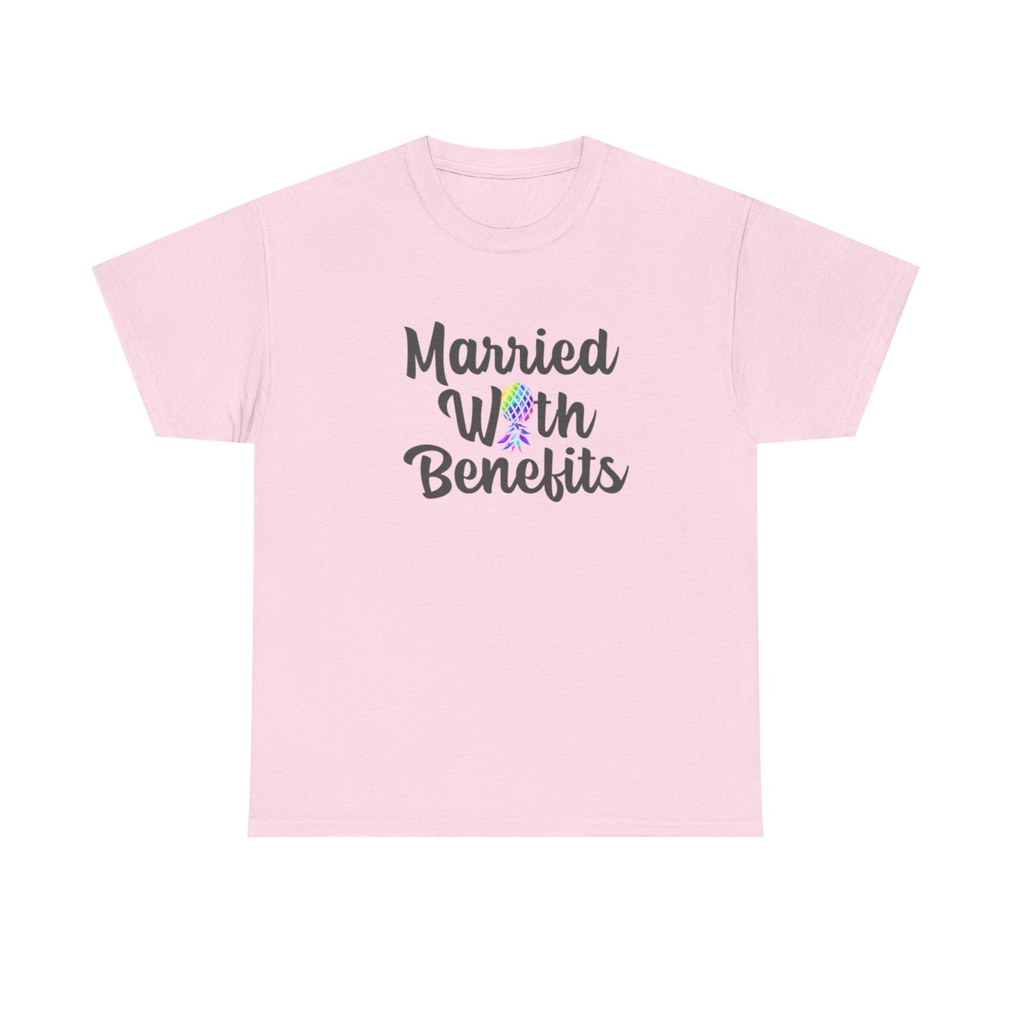 Married With Benefits Short-Sleeve Unisex Cotton Tee Shirt
