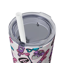 Load image into Gallery viewer, Pleasure Kink Skinny Tumbler with Straw, 20oz
