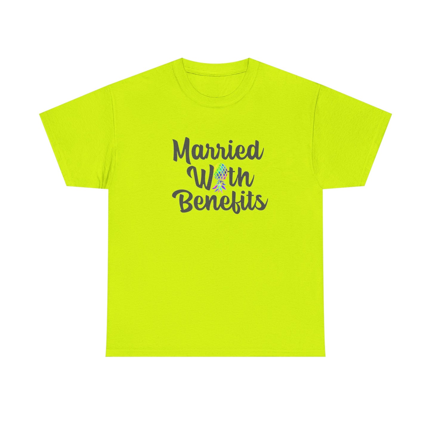 Married With Benefits Short-Sleeve Unisex Cotton Tee Shirt