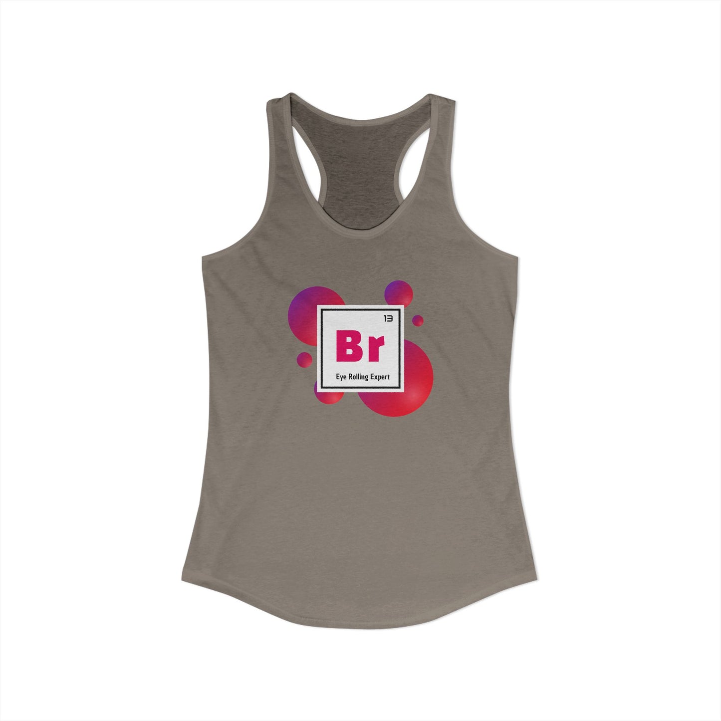 Brat Element (Eye Rolling Expert) Tank Top Women's Ideal Racerback
