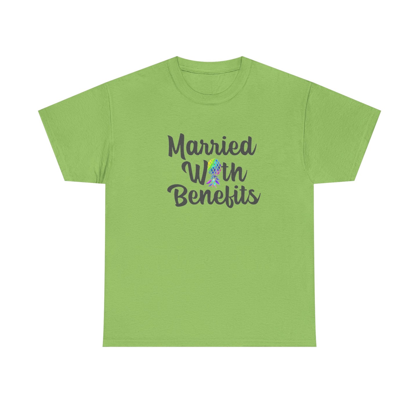 Married With Benefits Short-Sleeve Unisex Cotton Tee Shirt