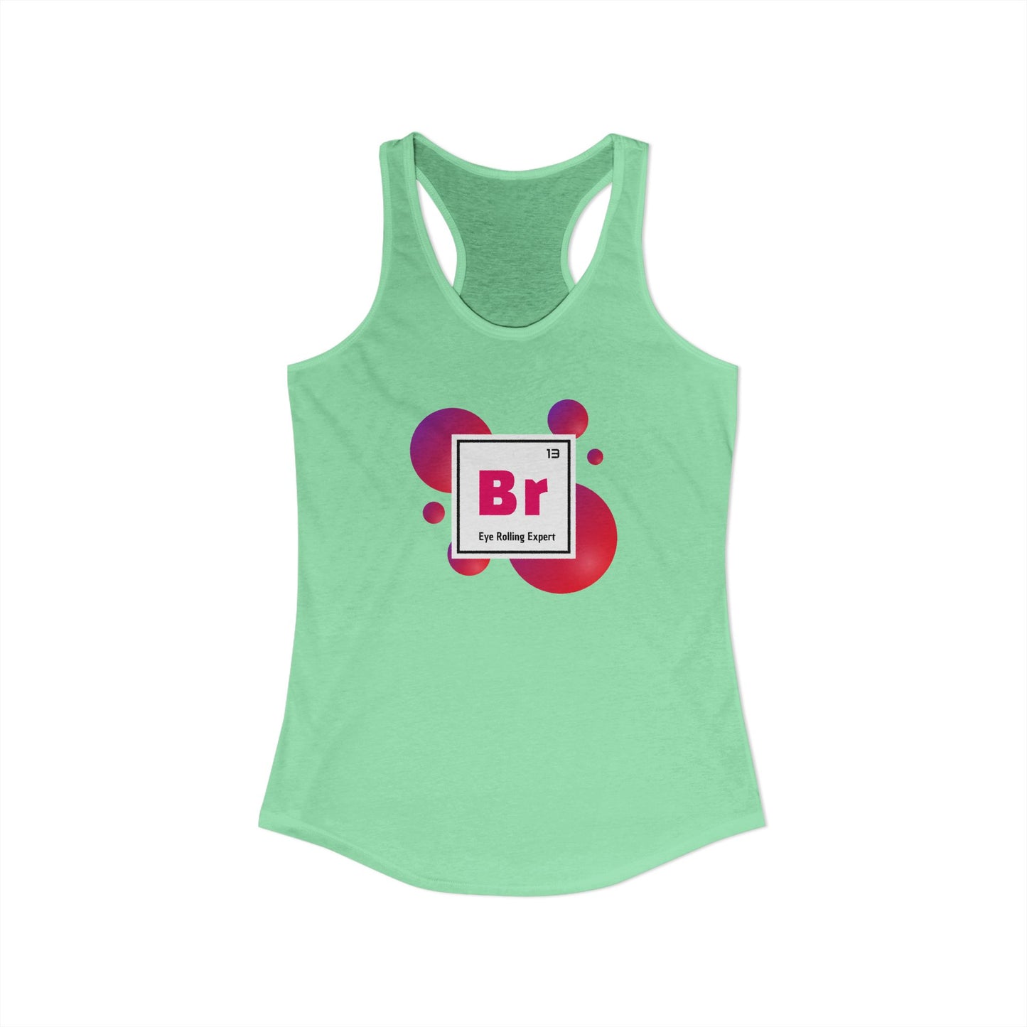 Brat Element (Eye Rolling Expert) Tank Top Women's Ideal Racerback
