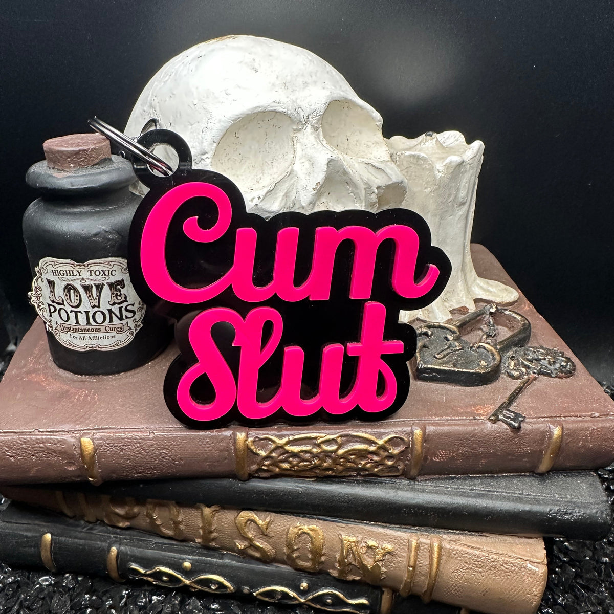 Cum Slut Keychain