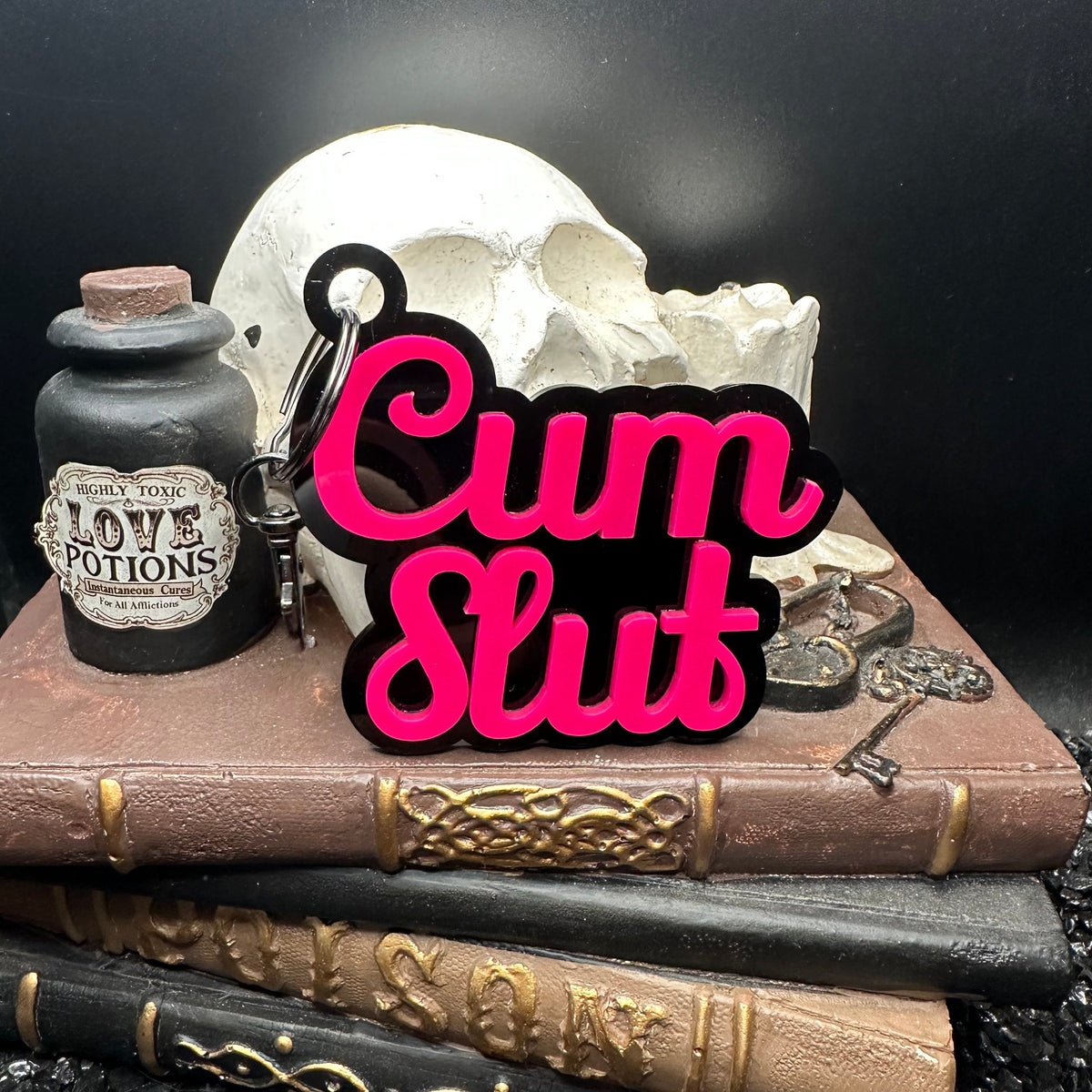 Cum Slut Keychain