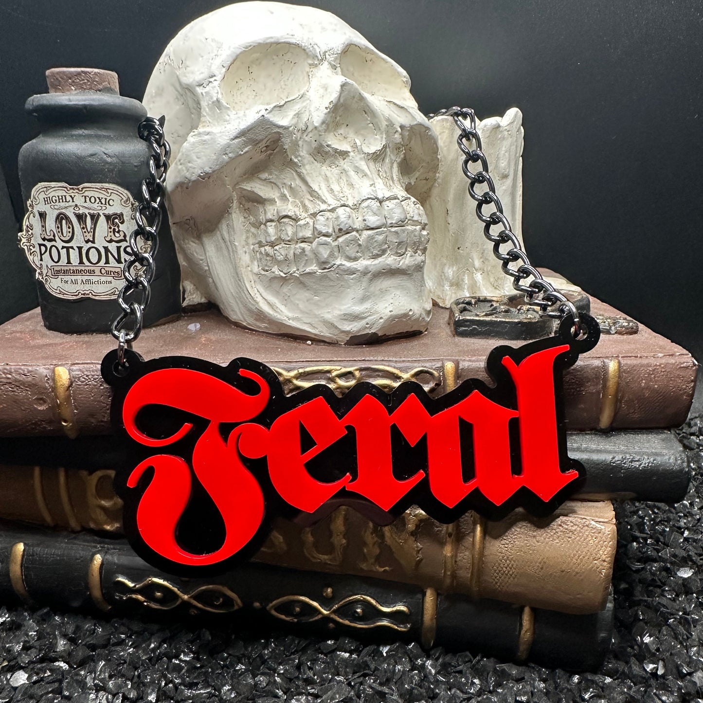 Feral Acrylic Necklace