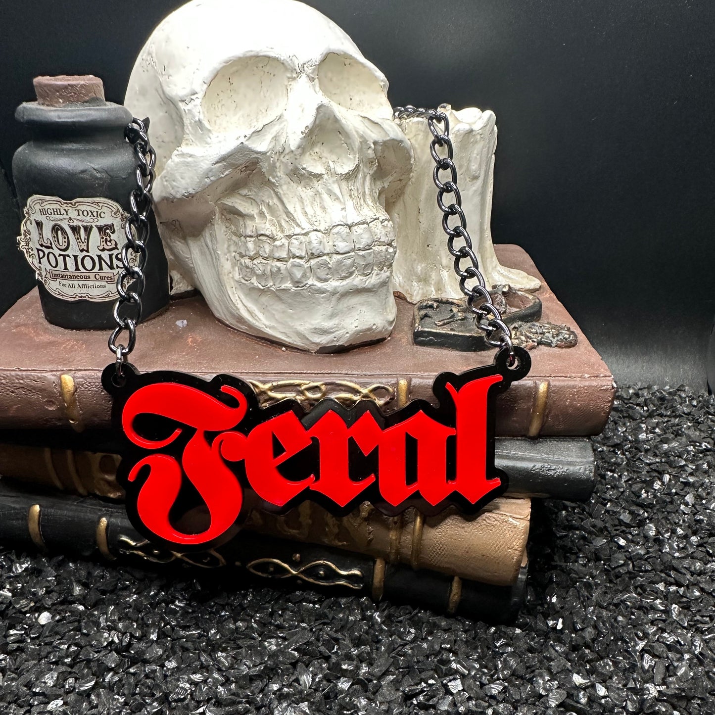 Feral Acrylic Necklace