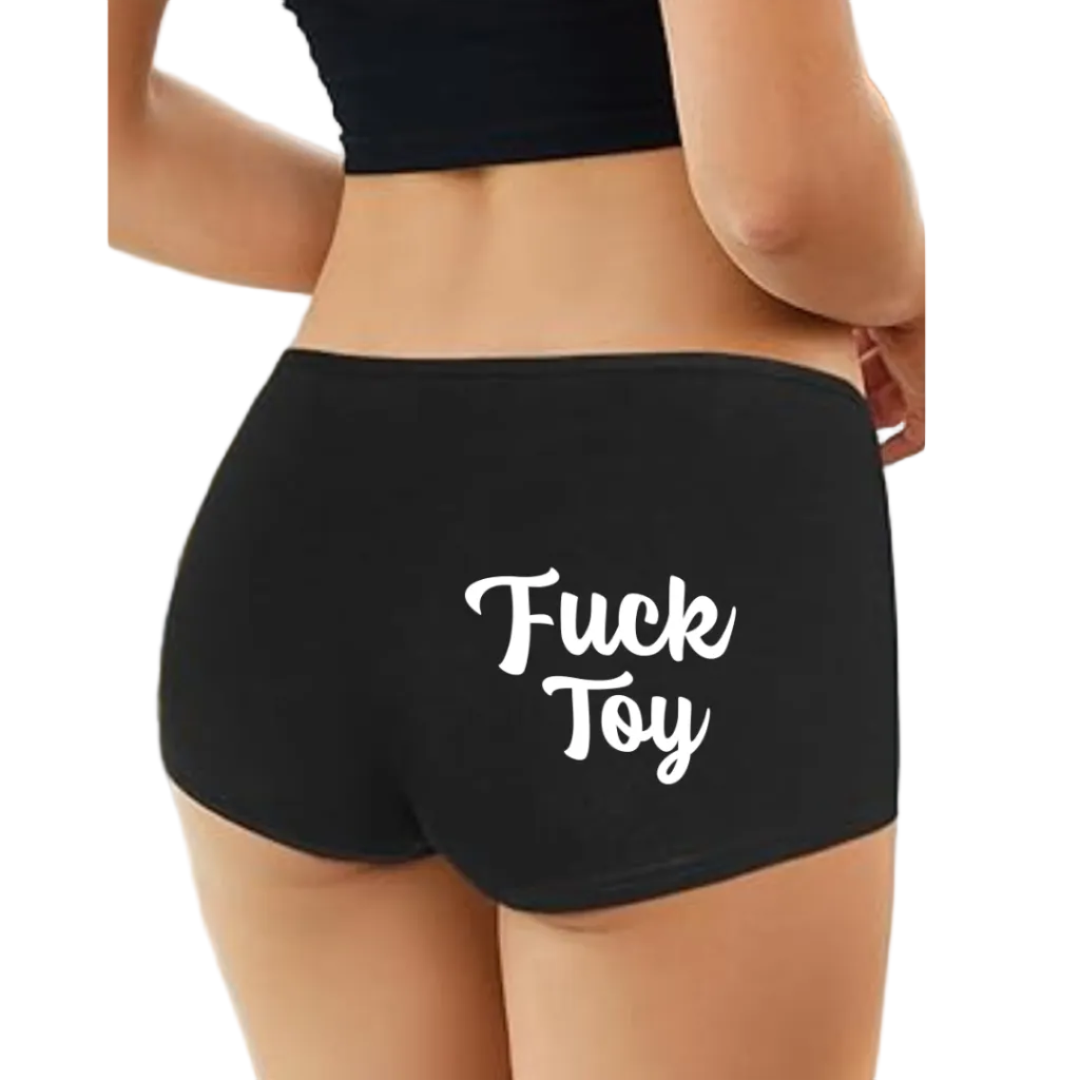 Fuck Toy Women Cotton Booty Shorts