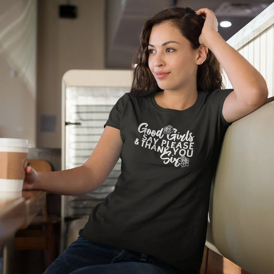 Good Girls Say Please & Thank You Sir Short-Sleeve Unisex T-Shirt