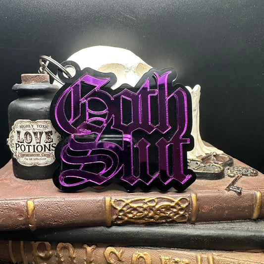 Goth Slut Keychain
