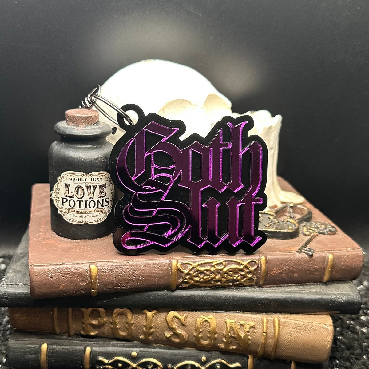 Goth Slut Keychain