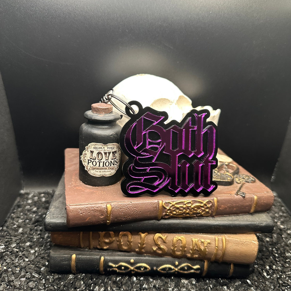 Goth Slut Keychain