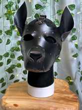 Load image into Gallery viewer, Pup Mask Handmade VEGAN Leather
