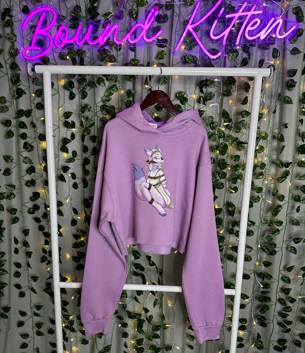 My Little Submissive Pony Lilac Crop Hoodie