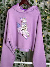 Load image into Gallery viewer, My Little Submissive Pony Lilac Crop Hoodie
