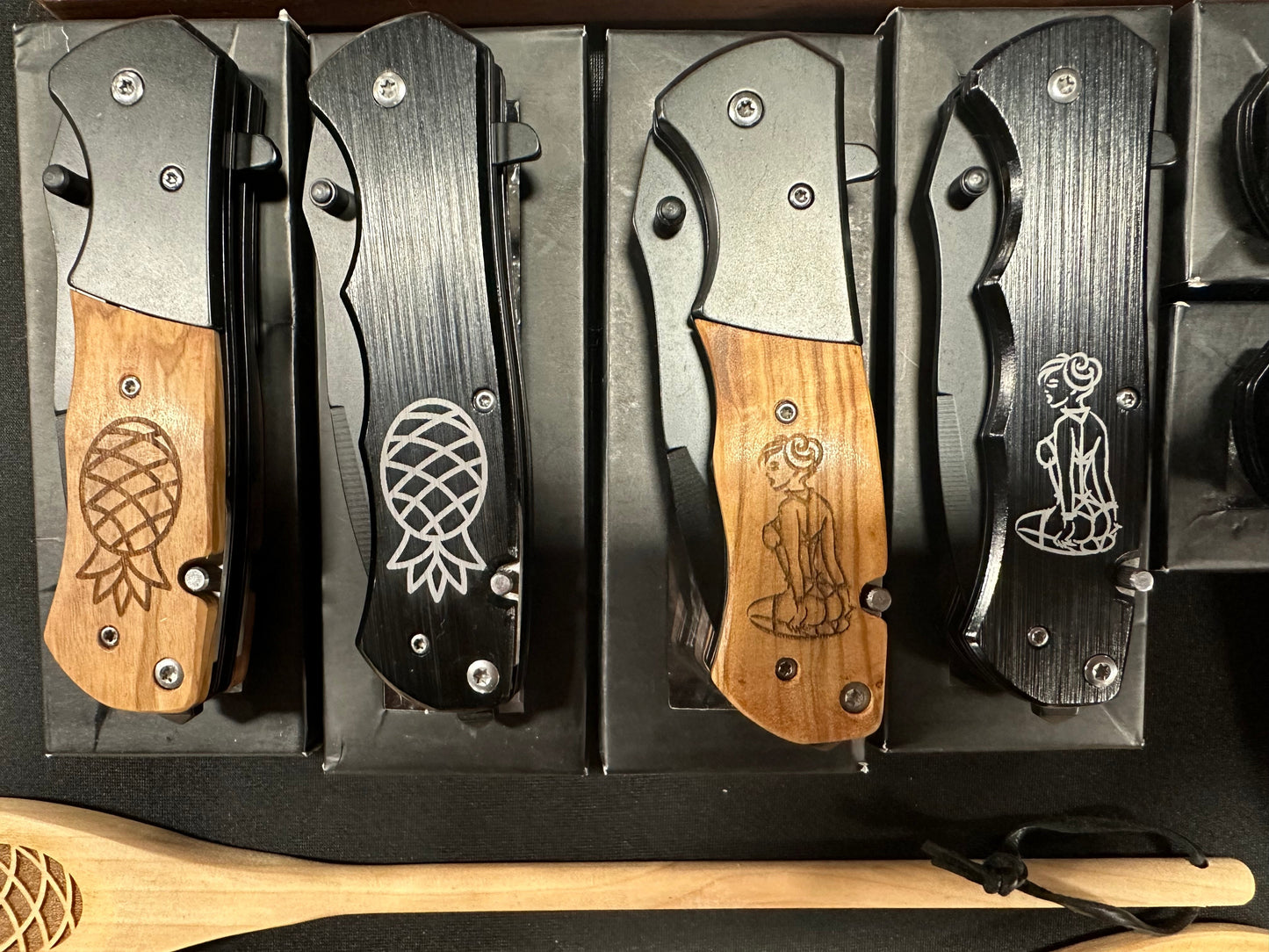 Satan's Favorite Slut Pocket Knife, Personalized Knife