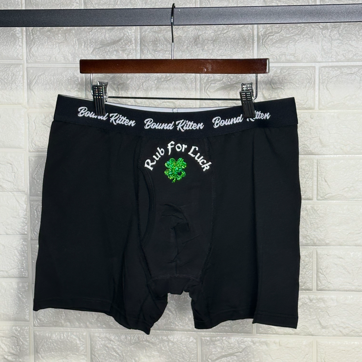 Rub For Luck, St. Patrick's Day Men's Boxer Briefs
