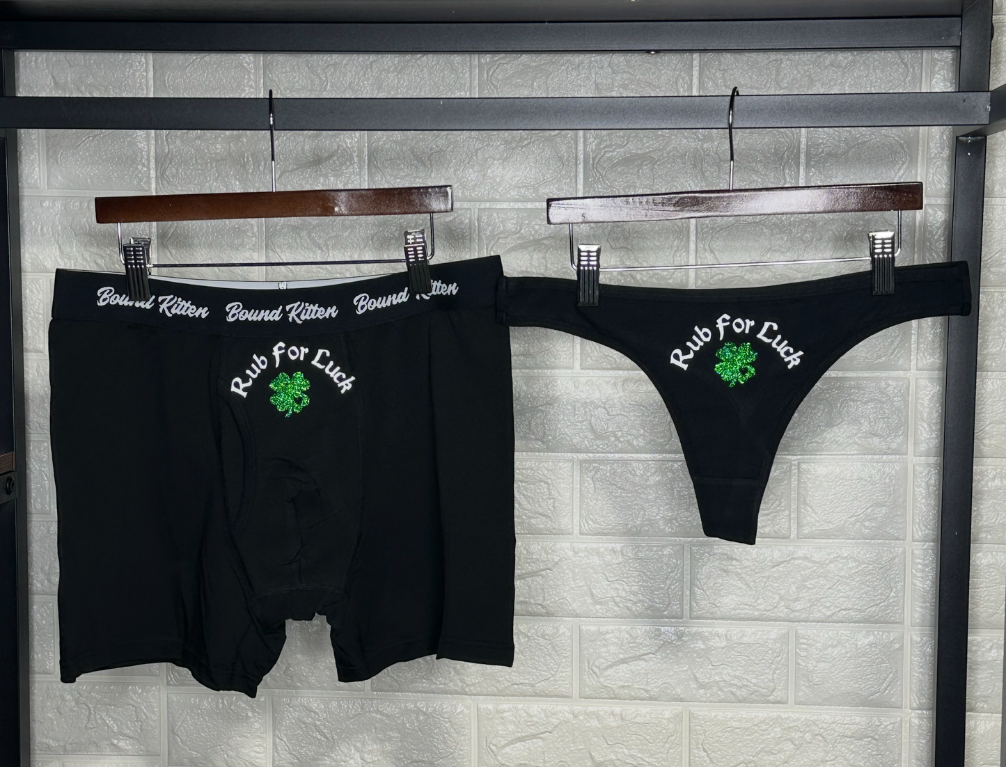 Rub For Luck, St. Patrick's Day Men's Boxer Briefs