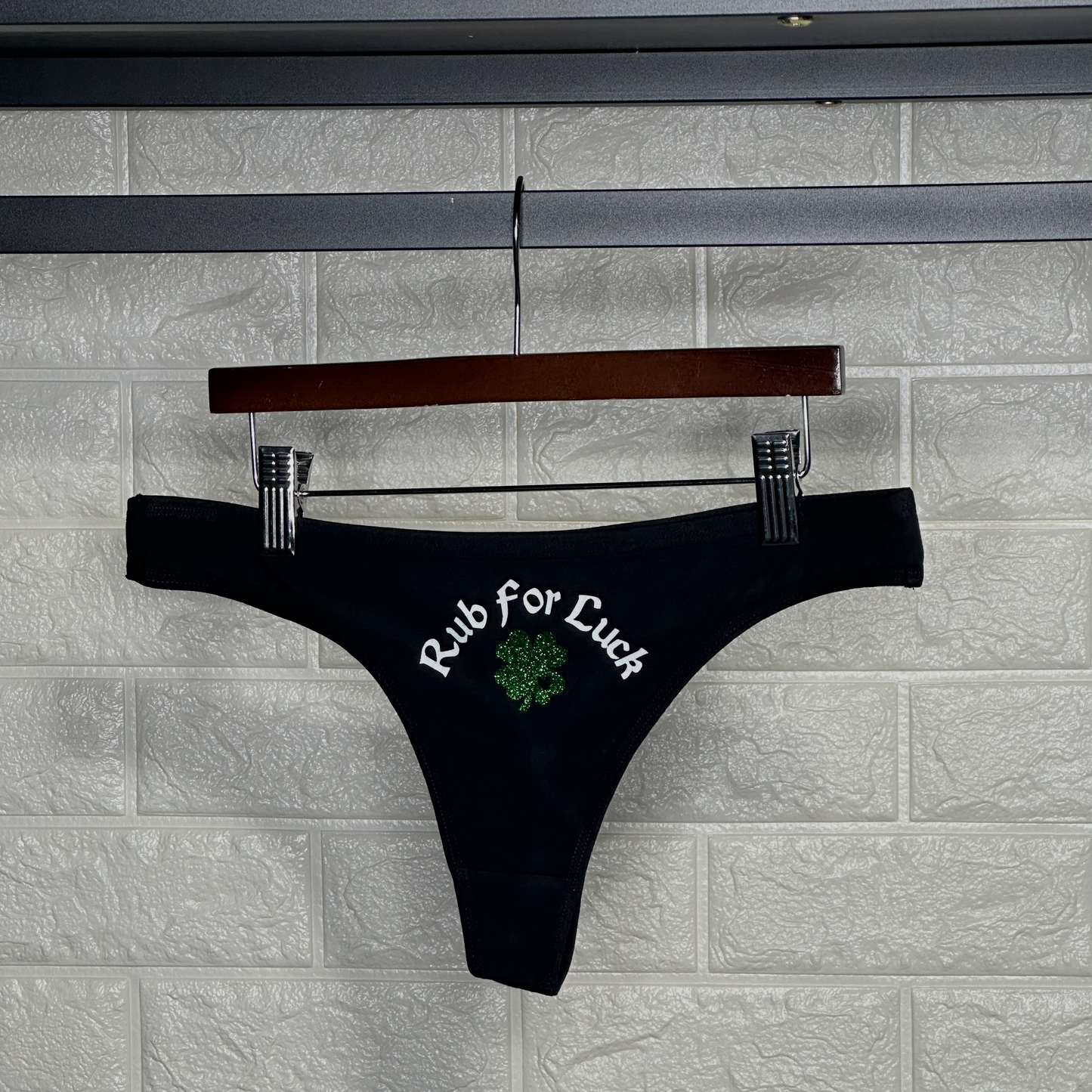 Rub For Luck Cotton Thong Panties