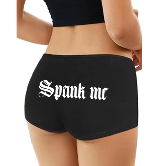 Spank me Women Cotton Booty Shorts