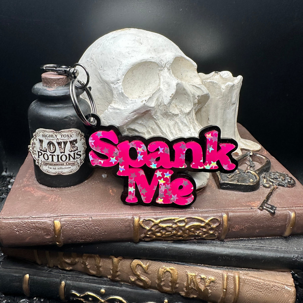 Spank me Keychain