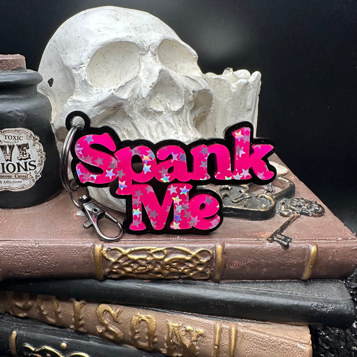 Spank me Keychain