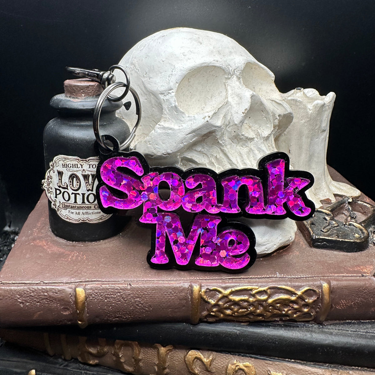 Spank me Keychain