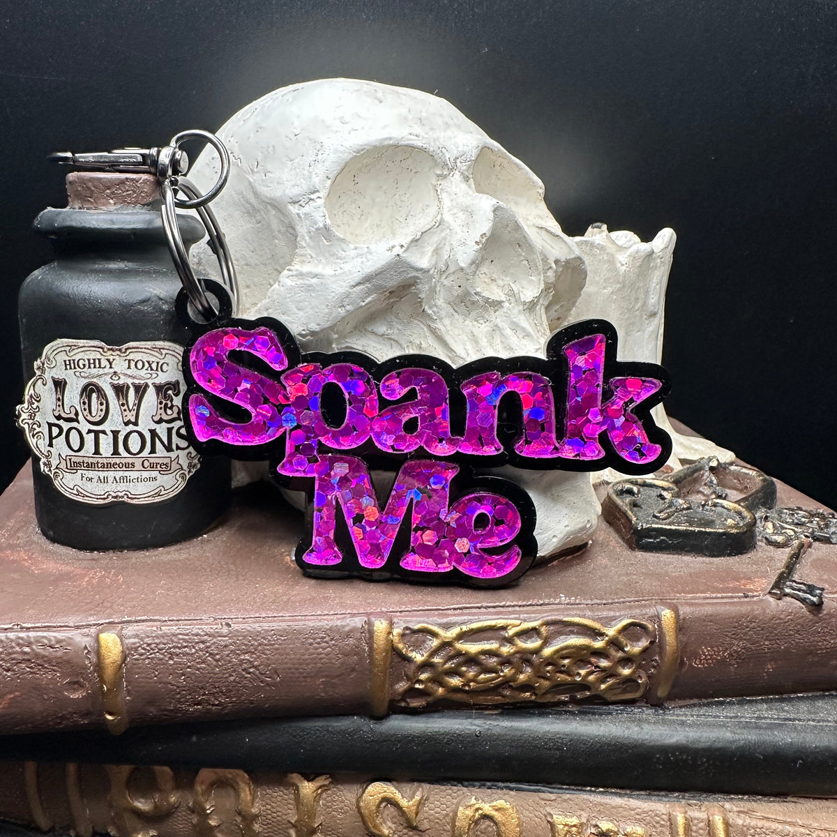 Spank me Keychain