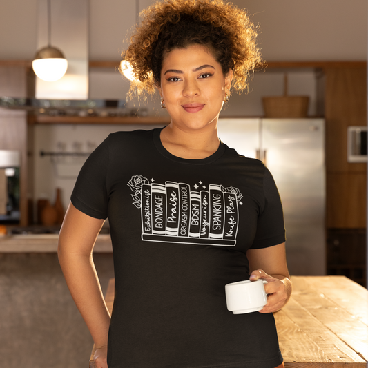 T-shirt unisexe à manches courtes Kinky Books