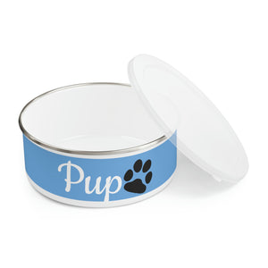 Pup Enamel Pet Bowl